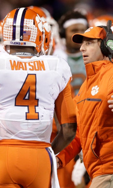 No. 5 Clemson beats Wake 35-13, wraps up division title